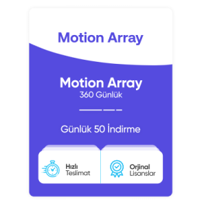 Motion Array – 360 Günlük
